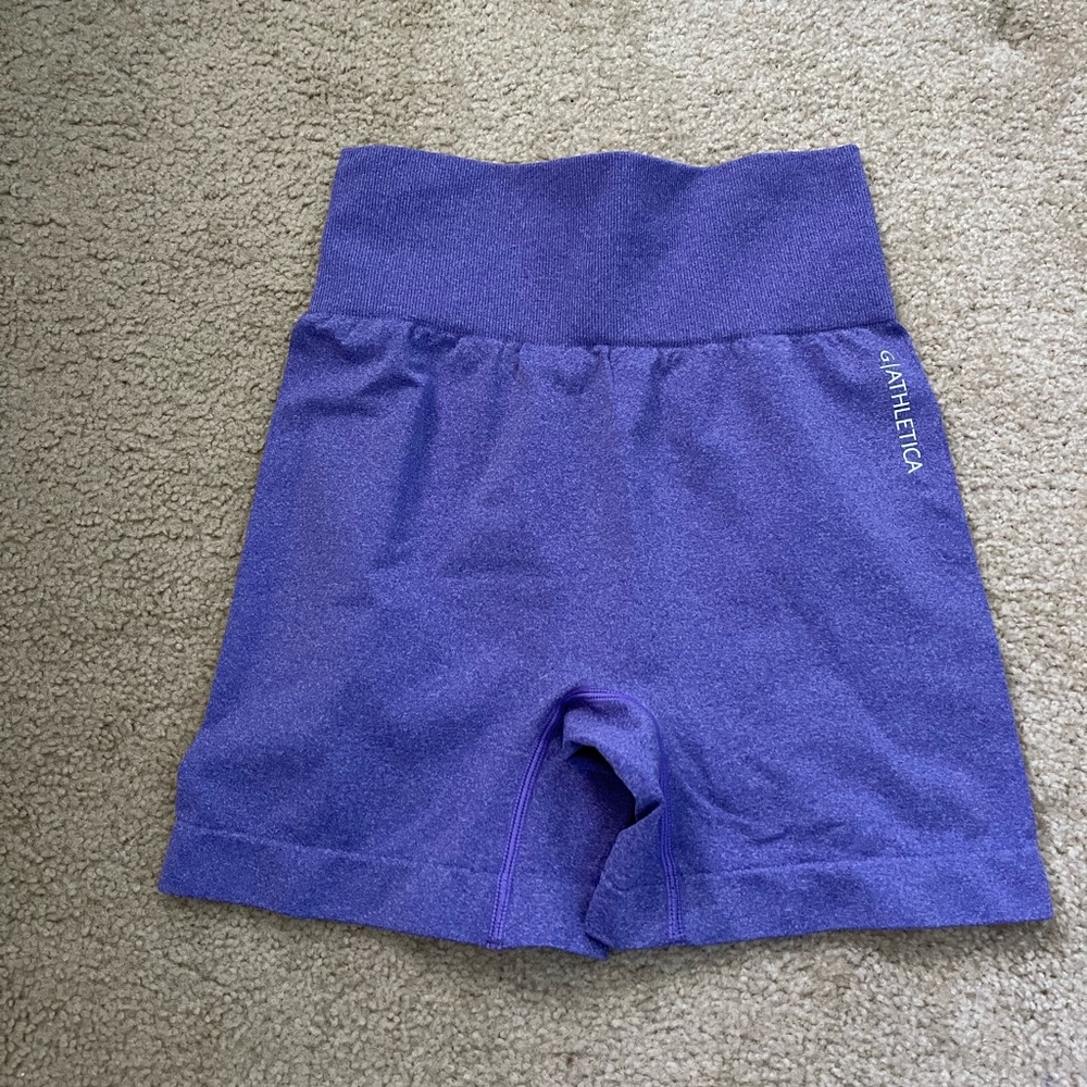 G athletica seamless biker shorts (4in inseam)